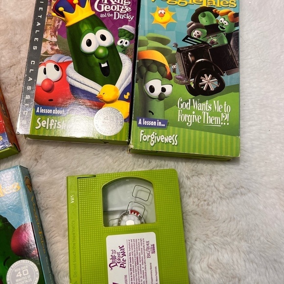 Veggie Tales VHS lot - Picture 6 of 9